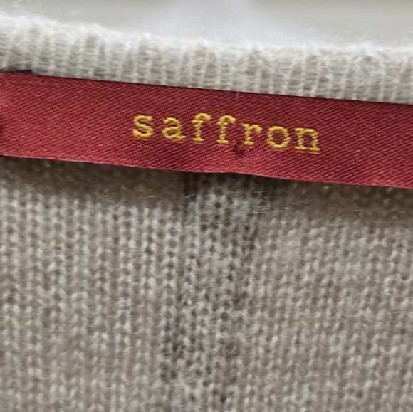 Saffron Ruffled Cashmere Ruffle Sweater - Picture 9 of 9
